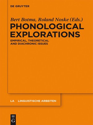 cover image of Phonological Explorations